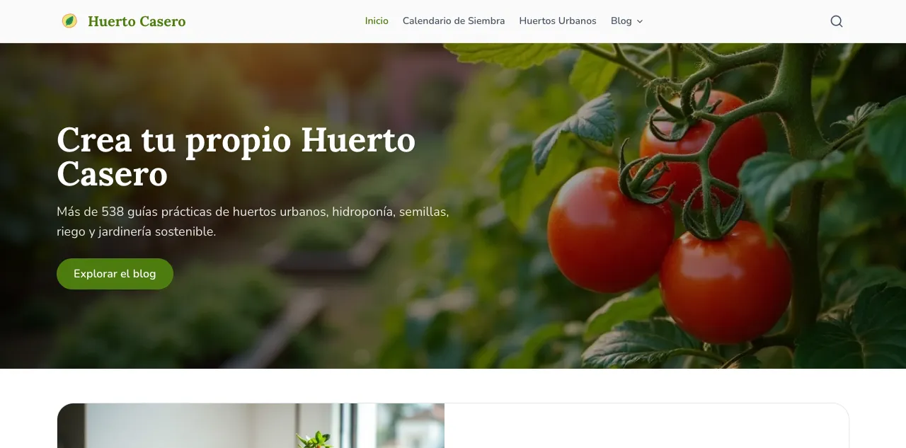 Captura de Huerto Casero